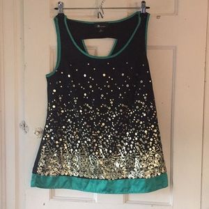 Sequin Shirt by AB Studio Size M